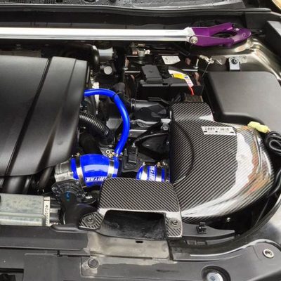 适配阿特兹CX4昂克赛拉CX5涡流3三代EDDY碳纤进气风箱冬菇头改装