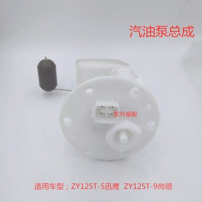 雅哈马电喷迅鹰尚领125油泵ZY125T-5/9汽油泵总成油浮子油