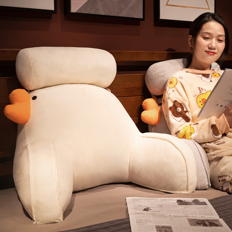 床头软包靠e枕床上靠垫大靠背垫抱枕女生睡觉看书玩手机榻榻米枕