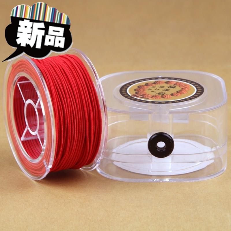 松紧线 可穿针弹力l绳手绳手链珠珠珠线g绳磨石包带串.珠松紧带手