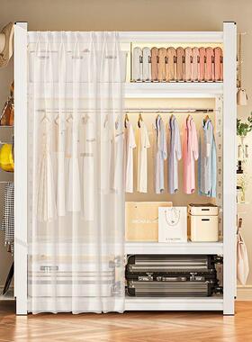 简租易柜出房KIV家用落挂地衣衣架耐用衣帽架衣物收纳置物架服装