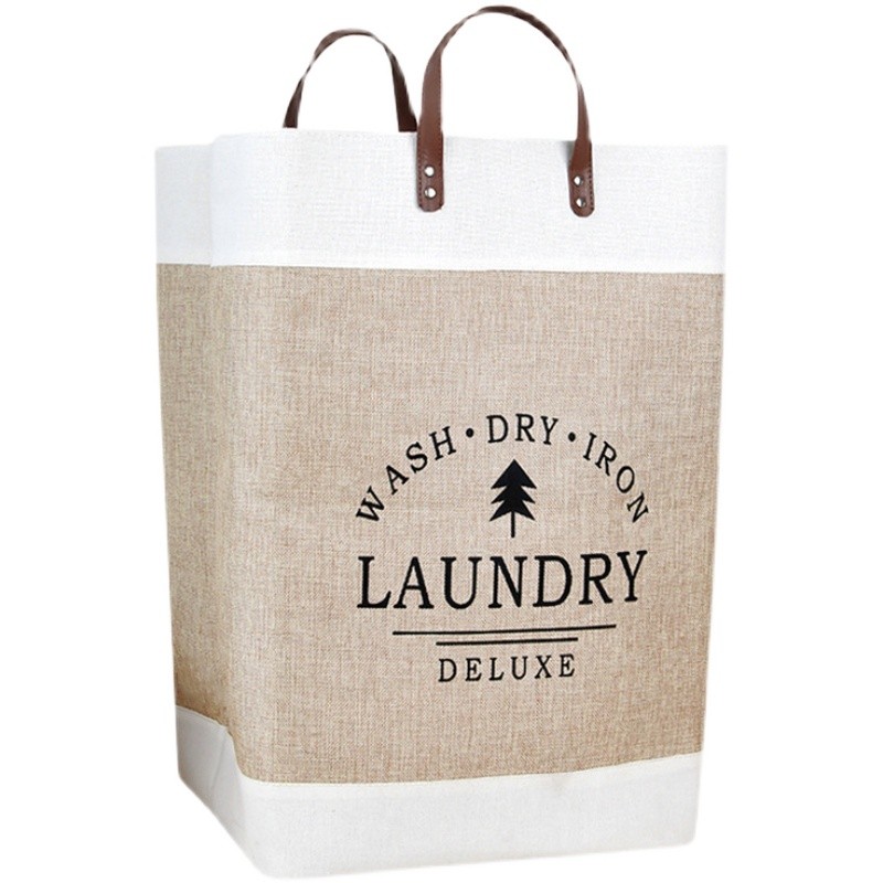 日式脏衣a篓收纳篮杂物收纳筐大号折叠家用脏衣挂篮北欧ins洗衣篮