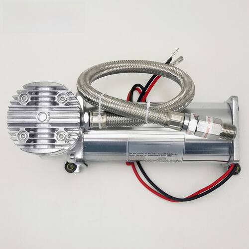 汽车改装配件通用1/4NPT或3/8NPT车载打气泵480C 12v压缩机泵套件