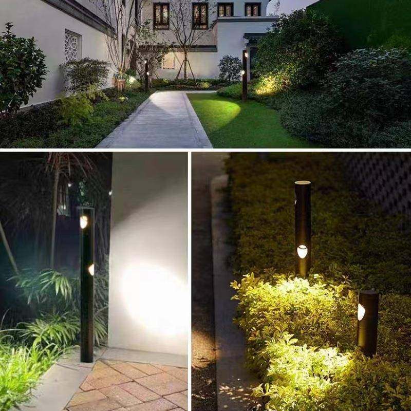 太能庭旋院灯户创外意竹节景观C3588装饰铝制可阳转草坪灯,家装灯饰光源,草坪灯,淘宝优惠券,粉丝福利购,淘宝优惠卷