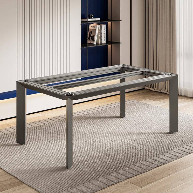 岩板桌腿支架办公书桌会议桌子腿桌支撑架SQF-64大大板石餐理脚底