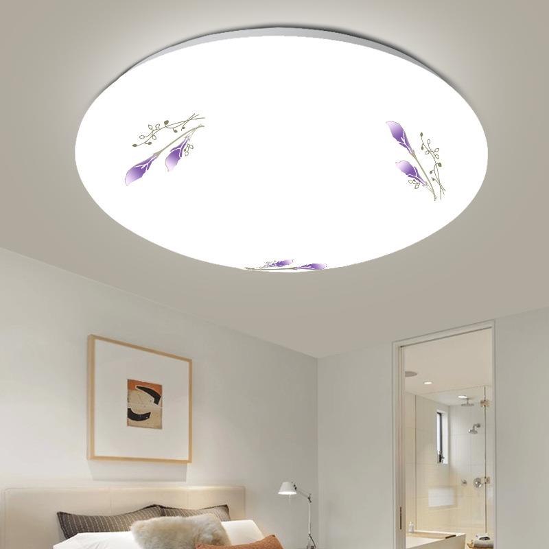 LED吸顶灯圆形卧室灯现代简约客厅灯阳台过道走廊灯厨房餐厅