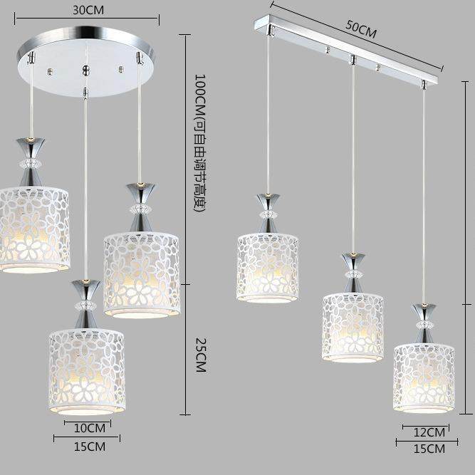 餐厅吊灯三头单头饭厅简约个性创意饭厅过道花朵瓣灯罩餐吊灯,家装灯饰光源,智能吊灯,淘宝优惠券,粉丝福利购,淘宝优惠卷
