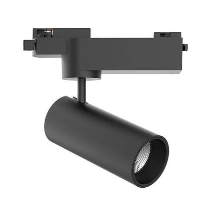 LED轨道射灯 服装店射灯背景墙超市导轨射灯吸顶嵌入轨道安装可选