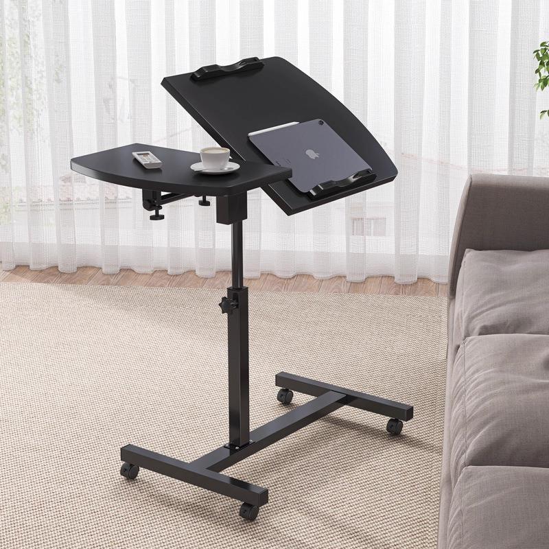 可移动升降桌笔记本电脑桌床上书桌卧室简约小桌可折叠旋转床边桌