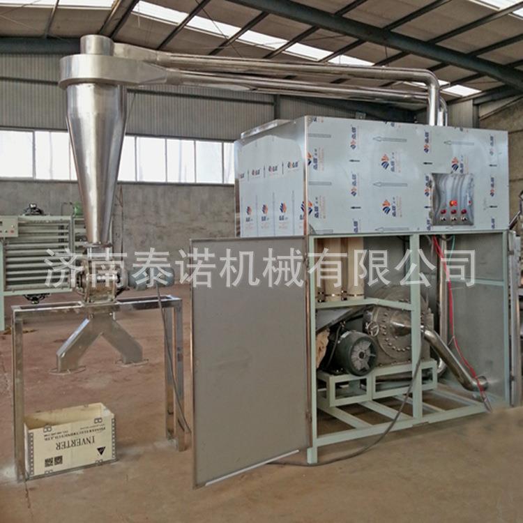 泰诺机械整体不锈钢五谷杂粮磨粉粉碎机除尘撒克隆粉碎机机组