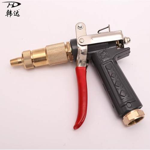 加厚加重纯铜水枪内丝22mm高压水枪55型58型清洗机水枪洗车水枪