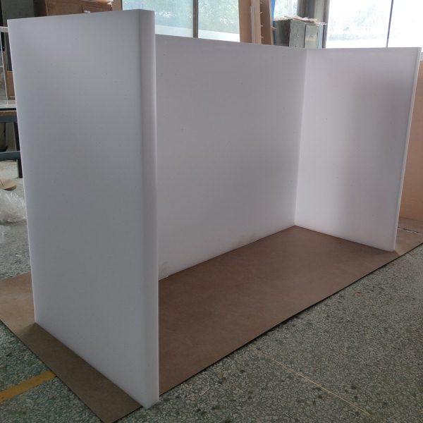 白色磨砂亚克力沙发靠背卡座有机玻璃大型酒吧座位隔断,工业油品/胶粘/化学/实验室用品,注塑胶,淘宝优惠券,粉丝福利购,淘宝优惠卷