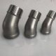 304不锈钢内外丝弯头45度内外丝弯头4分6分1寸2寸