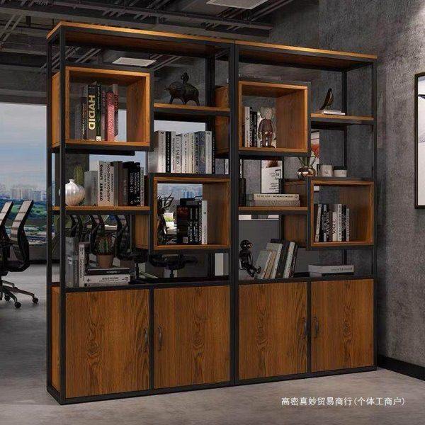 客厅屏风隔断书柜组合简约落地铁艺置物架公室书架玄关储物柜,商业/办公家具,护理屏风,淘宝优惠券,粉丝福利购,淘宝优惠卷