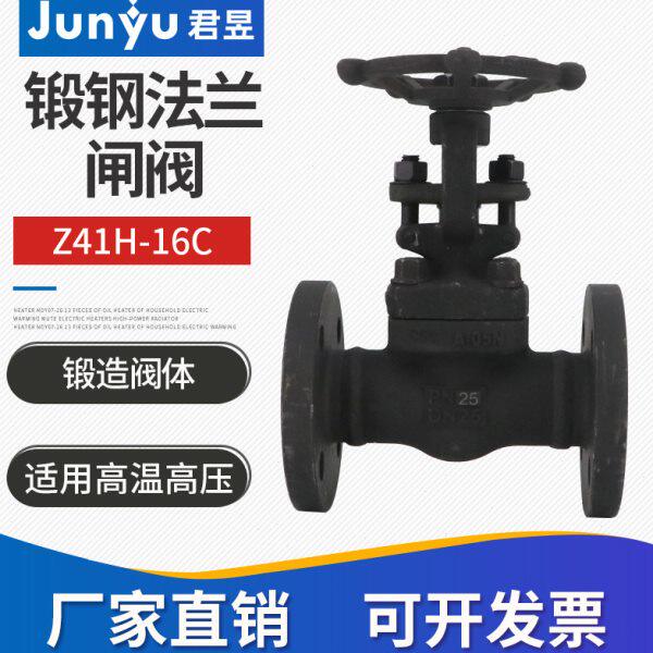 Z41H-16C/25C/40C A105锻钢锻打法兰闸阀DN15 20 25 32 40 50