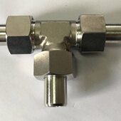 三通 972 77不锈钢焊接式 活接三通