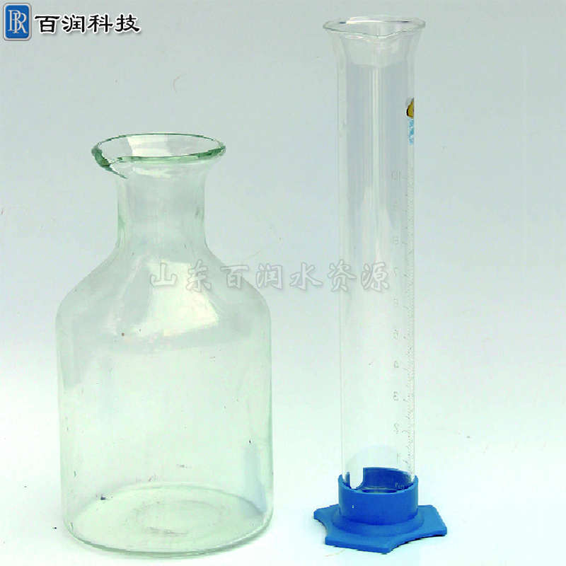 玻璃储水瓶量杯水文s局水位测量量筒雨量计专用读数量杯