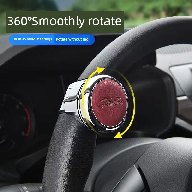 汽车方向盘助力器单m手转向换向省力助力球轴承式金属回转方向盘