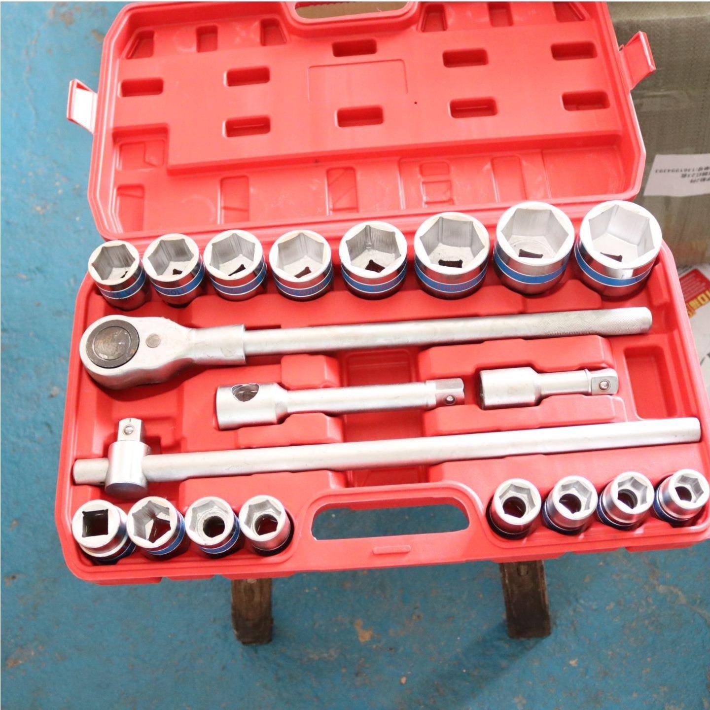 21花套件3/重型风炮套PNS4筒组套重型六角套筒十二套筒扳手汽修工