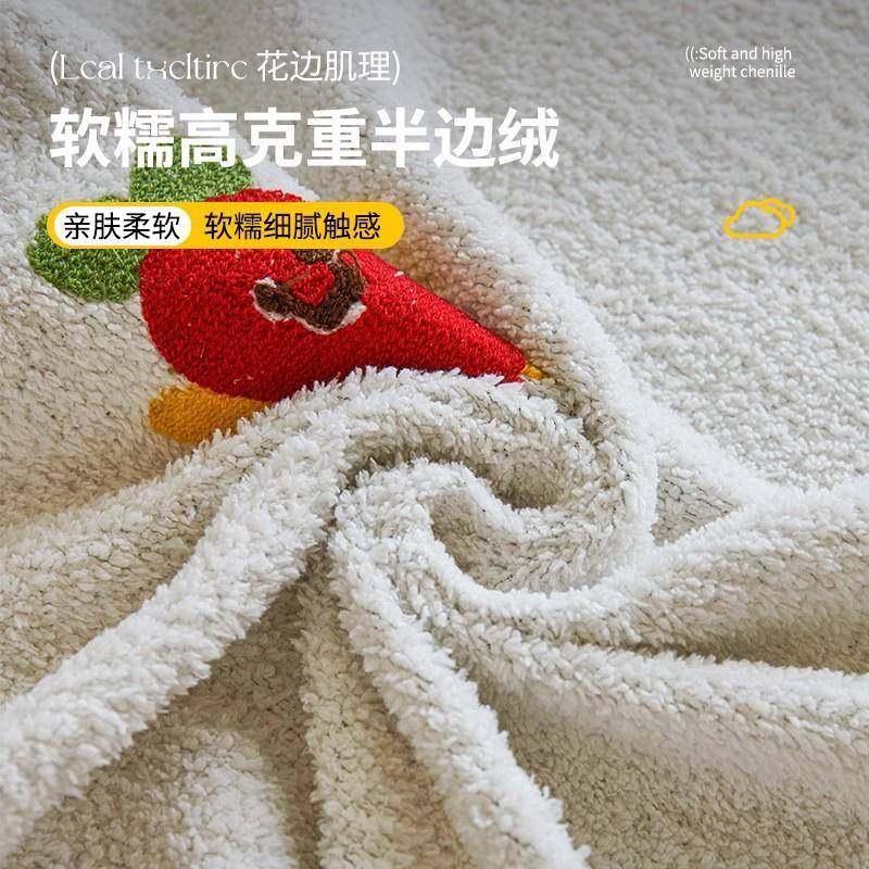 三座一妃发巾一整张全盖2沙05年新款盖巾贵高级感秋亦初7784冬款