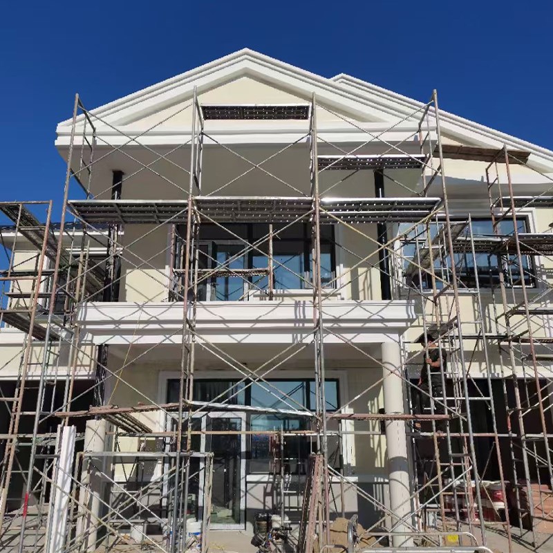 热浸镀锌折叠梯形架四杠移动x鹰架钢管门形活动架全套配件厂家直