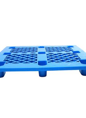 塑料HGB托盘长方形13脚1九格网叉车托盘塑料栈板仓库垫板防潮板2