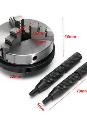 K1-500三爪自定心卡手紧K0150盘M14*1木迷你工微型小卡盘接