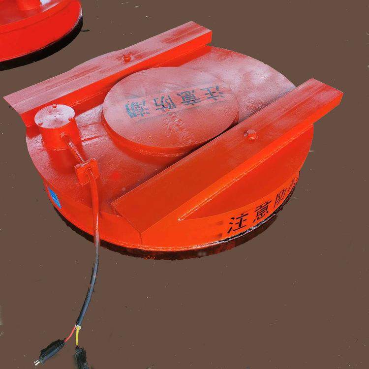 销吸售龙强门盘吊强磁废MW5-90L/钢电磁铁起重机高频磁磁铁钢渣吸