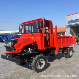 升四不四驱农用运输车四轮自卸车油液像压降货269物搬运工程柴拉