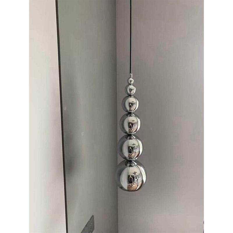 亚2024单前新款葫芦床头吊灯头305卧室银色包豪斯吧台餐厅镜灯叙,家装灯饰光源,智能吊灯,淘宝优惠券,粉丝福利购,淘宝优惠卷