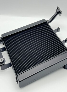 适用奔达摩托车BD700-2 LFC700燎摩托车水箱总成水冷散热器冷却器