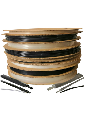 H-175K氟塑料 Kynar热缩管175度耐高温耐油超薄PVDF聚偏氟乙烯管