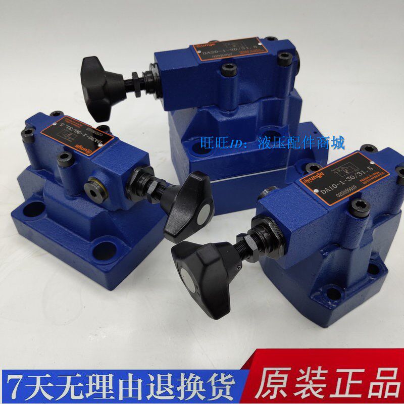 大量现货液压先导卸荷阀带底板 DA10-2-30B/315Y DA20-1/160 DA30