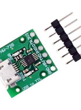 Micro USB转TTL CH340E模块 STM32 STC单片机主板程序下载调试器