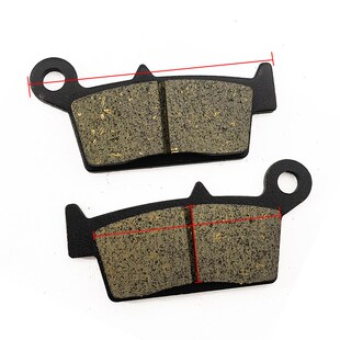 适用本田CR125CR250CR500CRM250CRF230SL230摩托后刹车片皮摩擦片