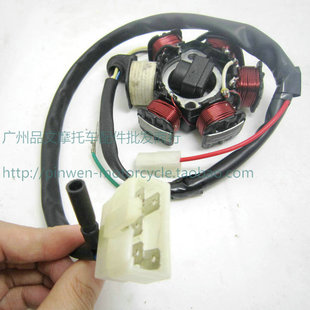 适用于本田DIO50 17/18/27/28期ZX34/35期点火线圈磁电机线圈定子