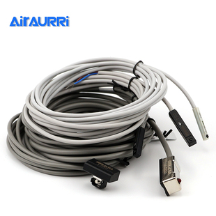 A93 M9B C73 U气缸磁性感应开关磁控接近传感器D 磁性开关CS1