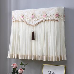 新款月子挂式空调罩防尘罩防直吹婴幼儿加长挡风帘空调套开机不取