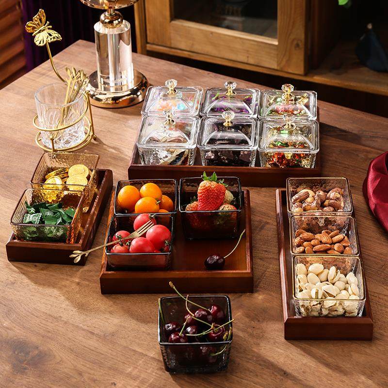 水果盘客厅家用玻璃茶点茶几零食干果坚糖果小吃碟点心收纳盒北秦,餐饮具,果盆/果盘/果篮,淘宝优惠券,粉丝福利购,淘宝优惠卷