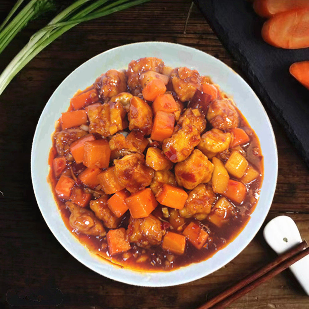 宫保鸡丁预制菜料理包半成品川味小炒家宴加热即食高端商用品质