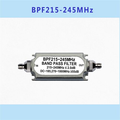 LC无源带通滤波器BPF215-245MHz