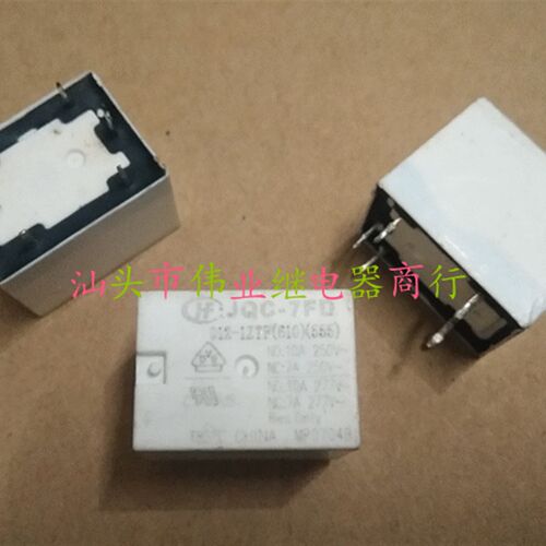 JQC-7FD 012-1ZTF 拆机宏发继电器 JQC-7FD-012-1ZTF(610)(555)