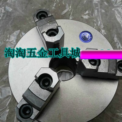 数控车床三爪夹头浙江园牌三爪自定心夹头K11 500A C11mm联动夹头