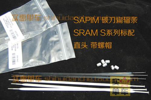 SAPIM 直头扁辐条 碳刀修补 SRAM S60
