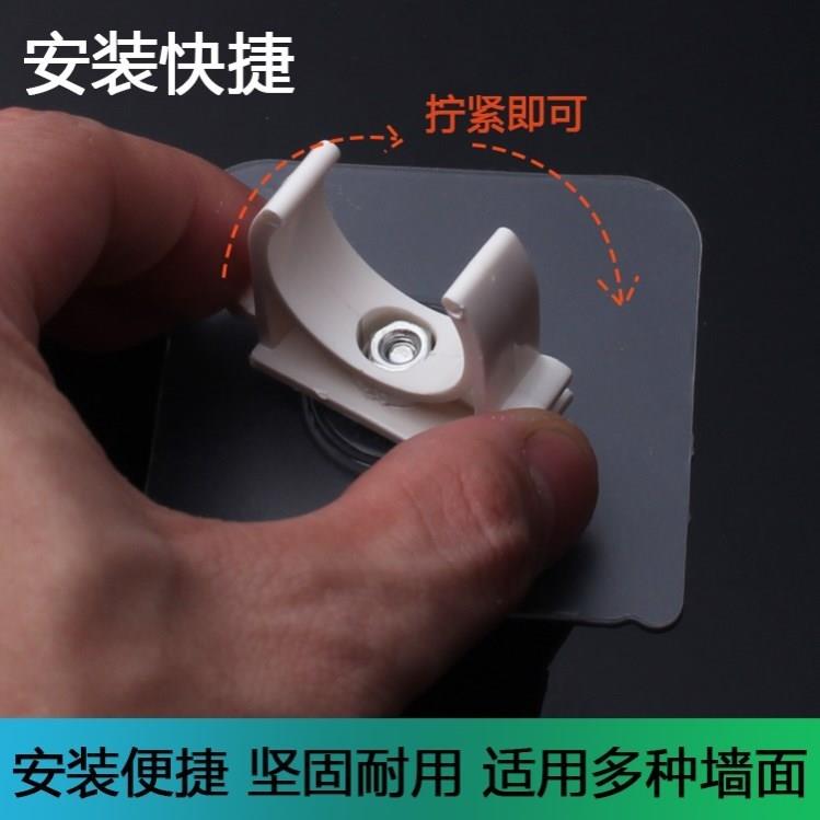 自来水穿墙套管固定器ppr水管墙壁固定座夹支架管卡子墙扣免打孔