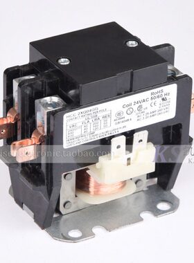 24V 40A 铝螺柱压线盒 HCC-2XQ04GG UL CSA高负载双极交流接触器