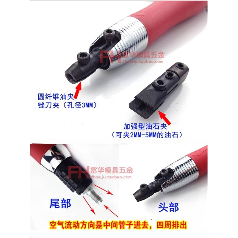 新款气动往复式超声波打磨机 省模具抛光 研磨O机 抛光机震动 锉