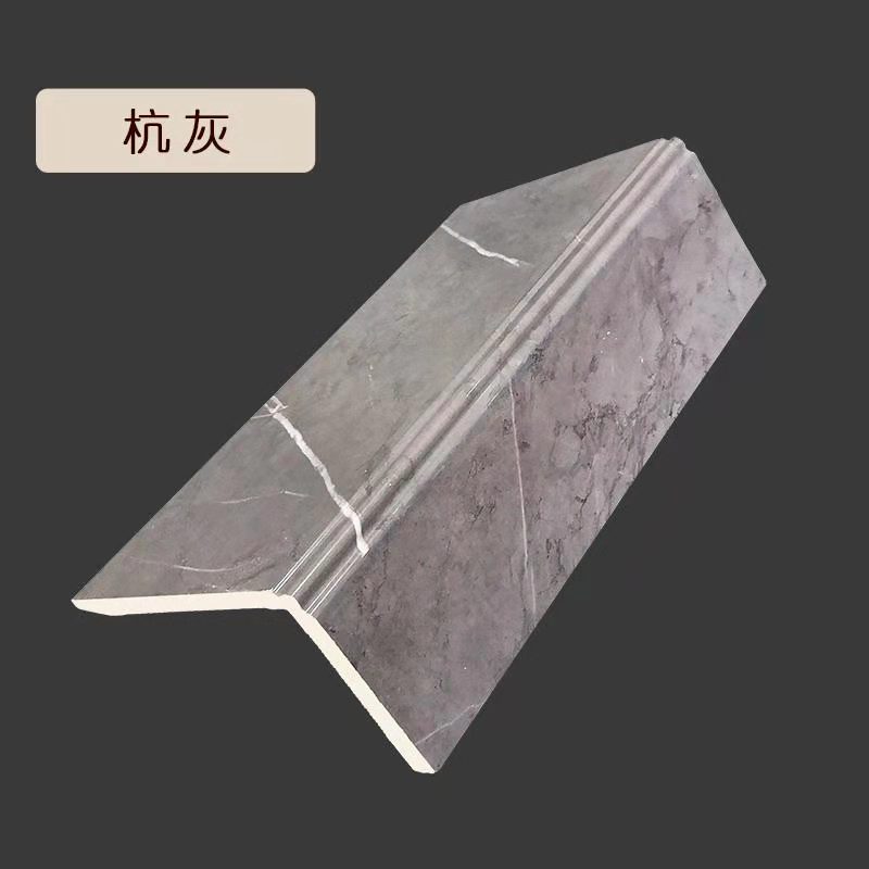 仿大理石窗台板 欧式门套边框线 门套J线条 复合材料窗套包边