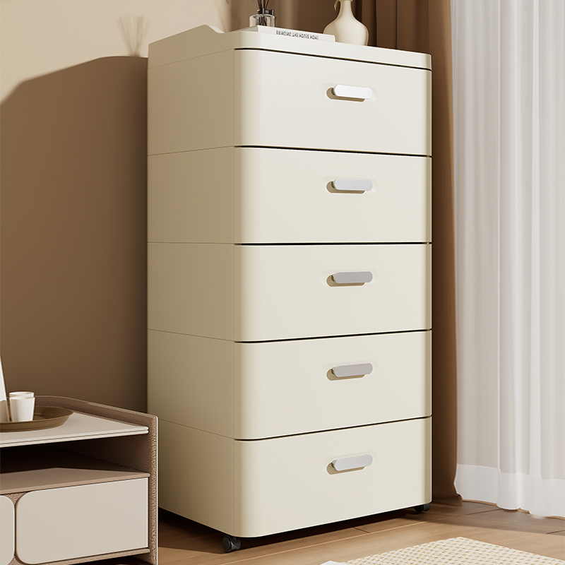 斗柜家用储物柜客k厅简约落地柜多层靠墙转角柜子收纳柜卧室五斗