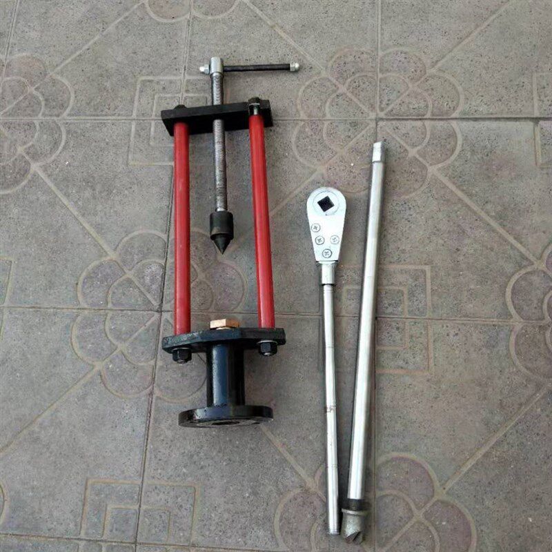 50-200手动带压开孔机不停水钻孔机法兰盘开口器PE管球墨铸铁碳钢
